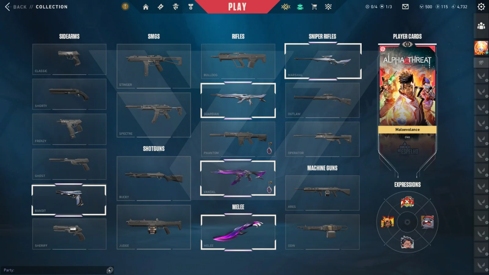 Gold 1 Valorant account VAL-5318 screenshot 1