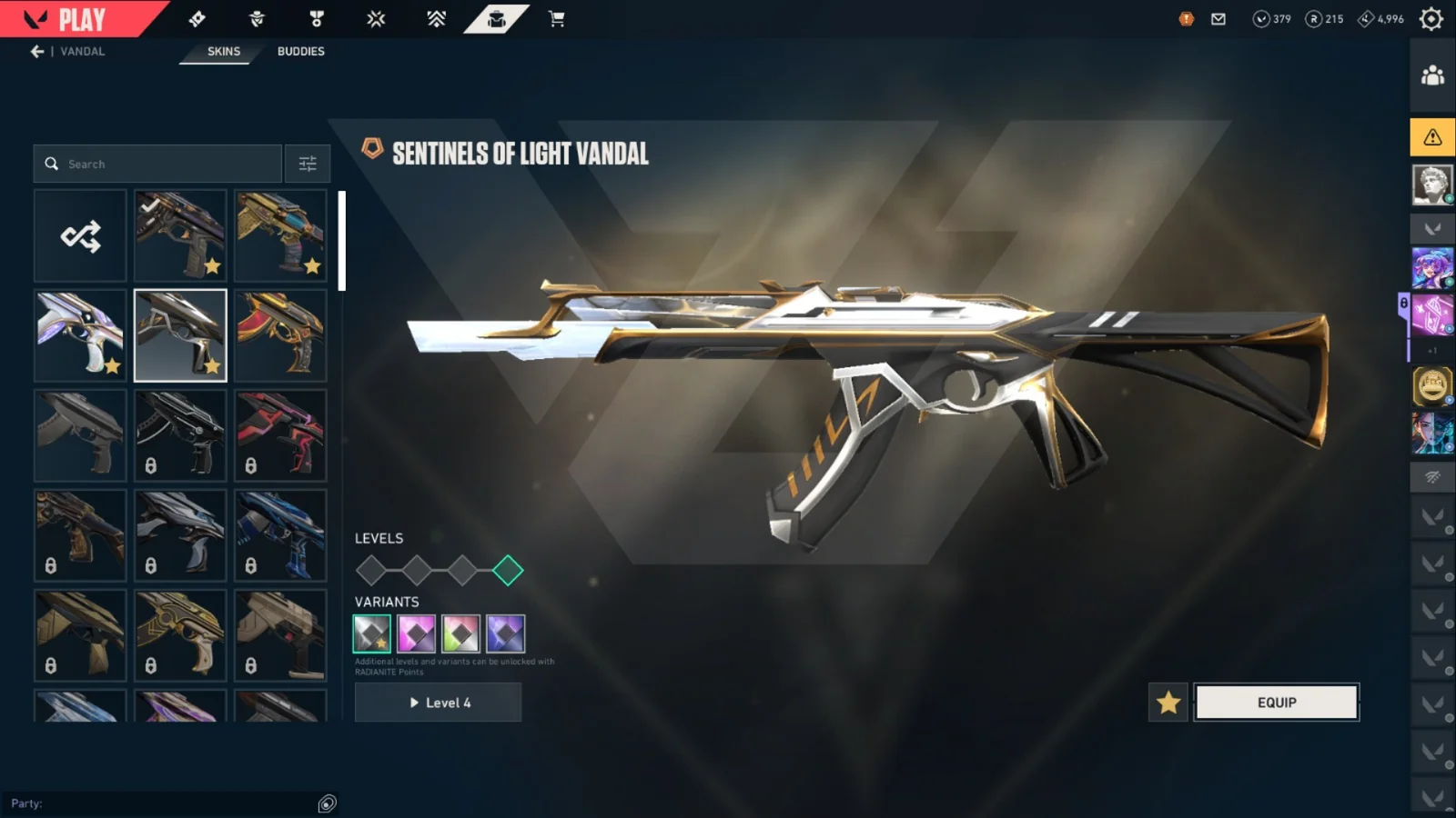 Platinum 3 Valorant account VAL-5567 screenshot 7