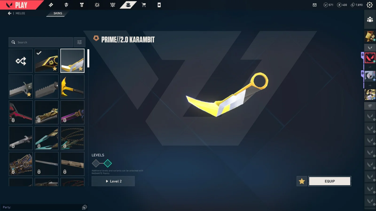 Platinum 3 Valorant account VAL-5534 screenshot 6