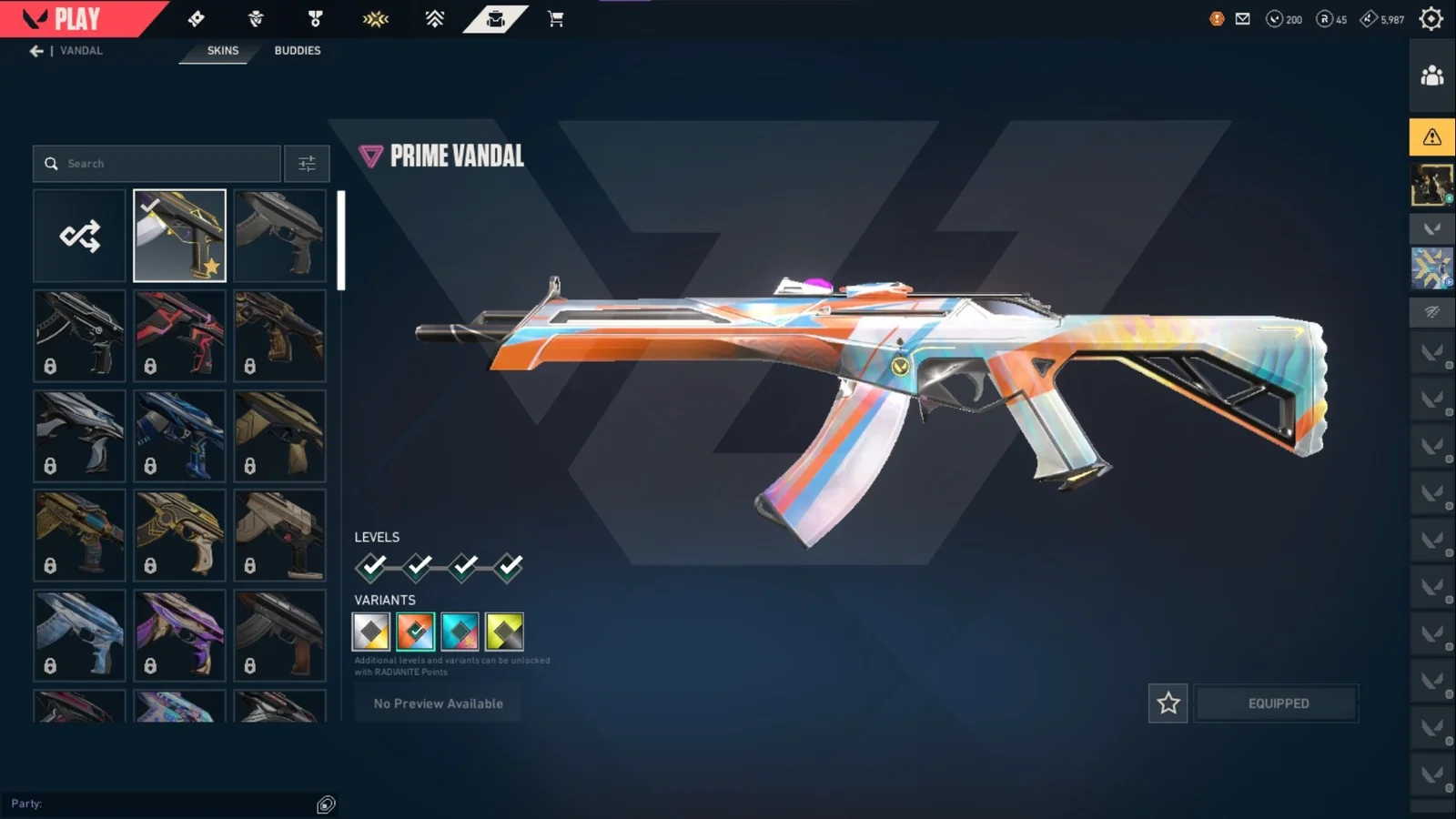 Platinum 1 Valorant account VAL-5658 screenshot 3