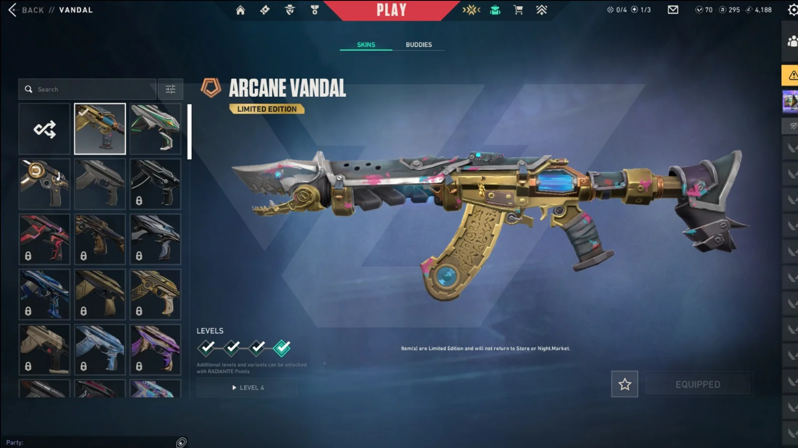 Iron 2 Valorant account VAL-5215 screenshot 4