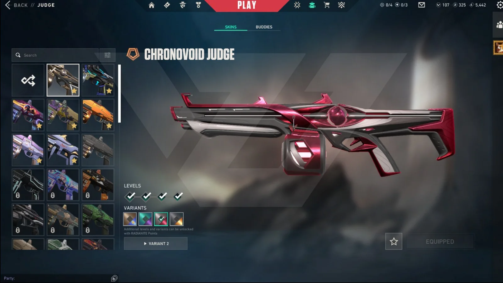 Diamond 2 Valorant account VAL-2608 screenshot 3