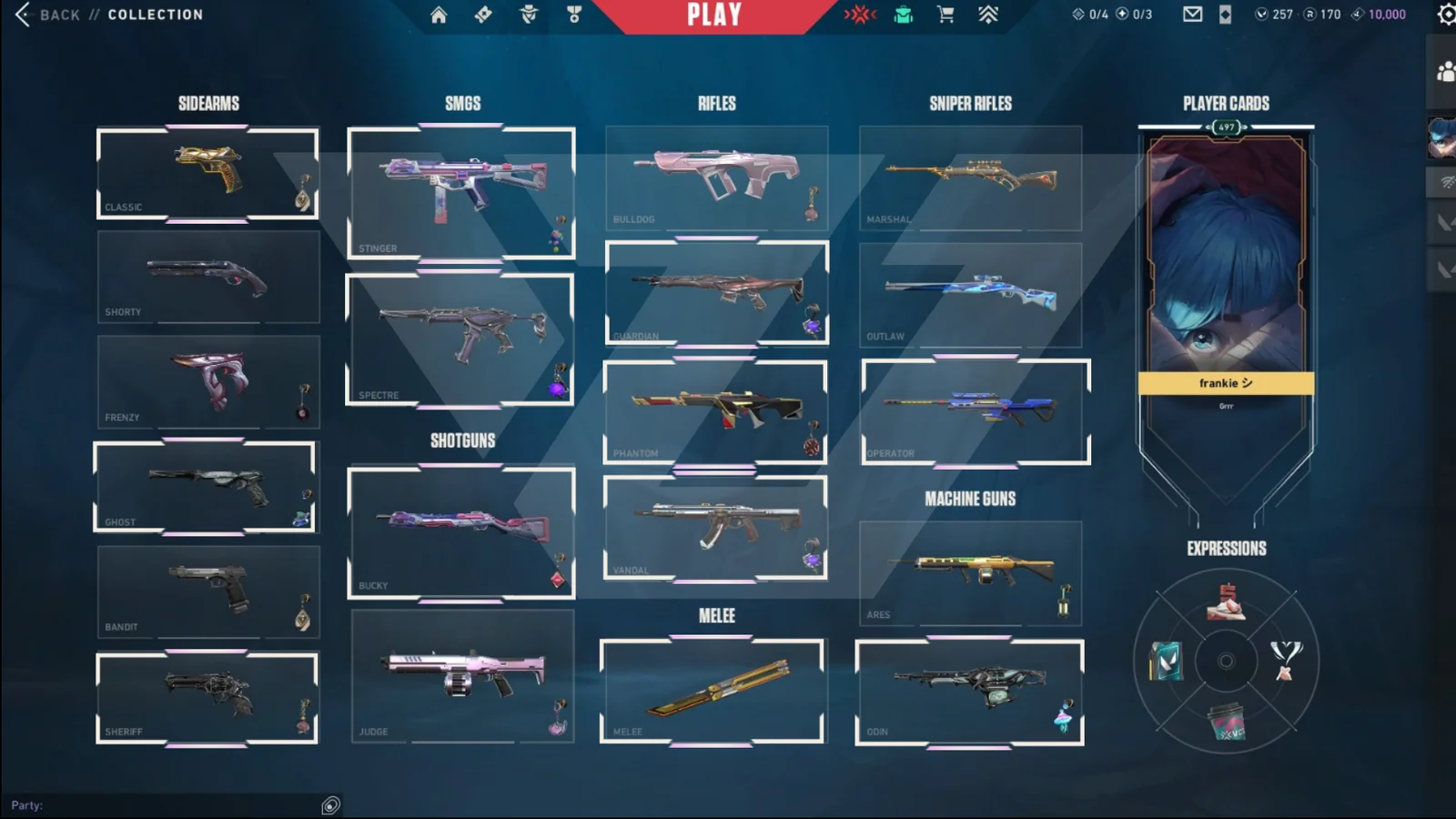 Unrated Valorant account VAL-60 screenshot 1
