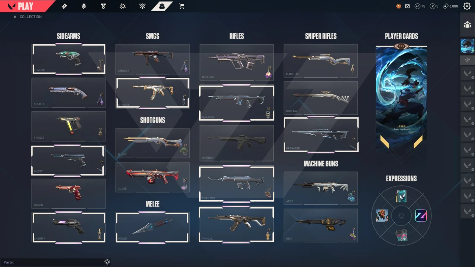 Platinum 3 Valorant account VAL-5638 screenshot 1