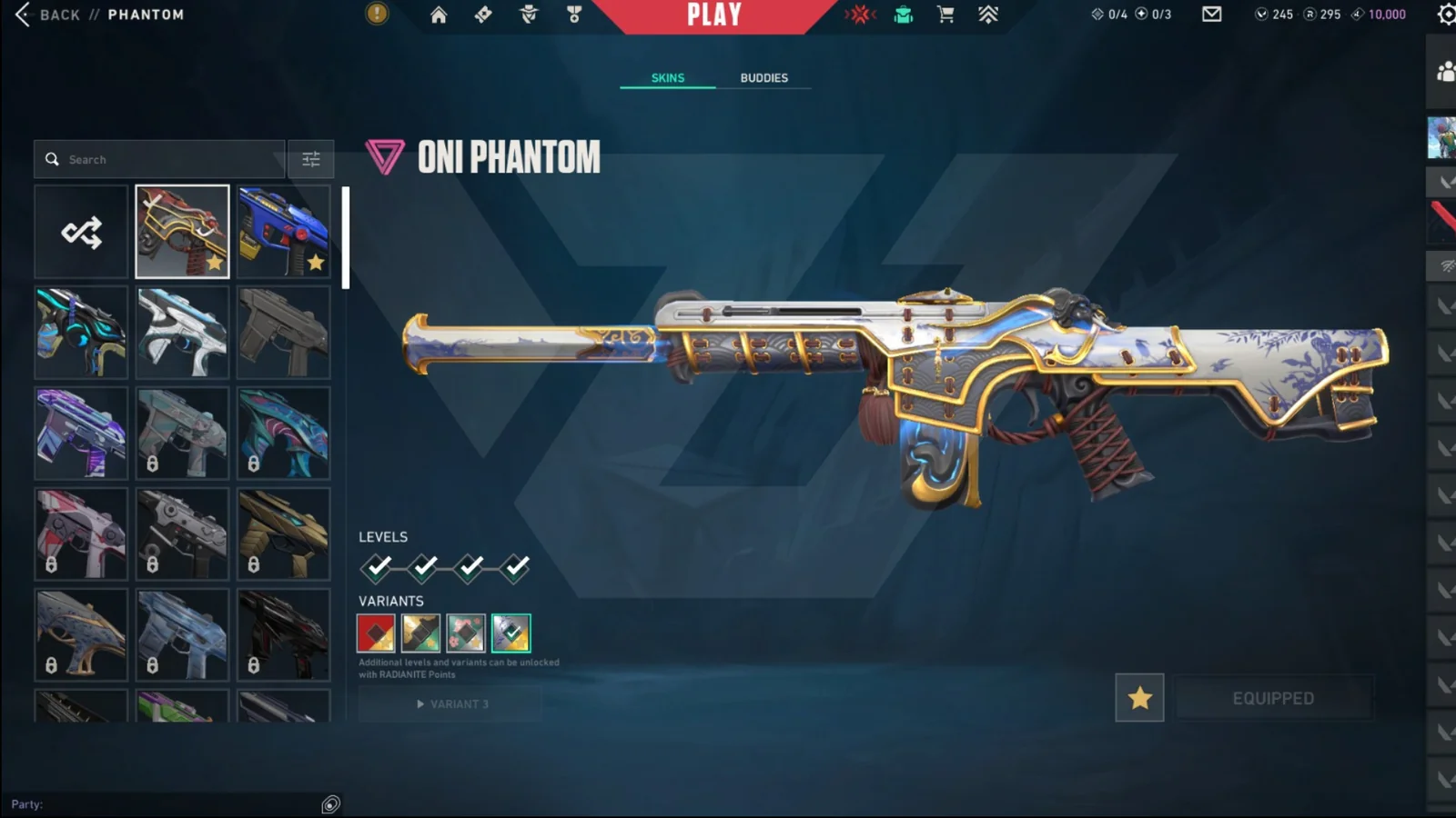 Platinum 3 Valorant account VAL-2296 screenshot 4