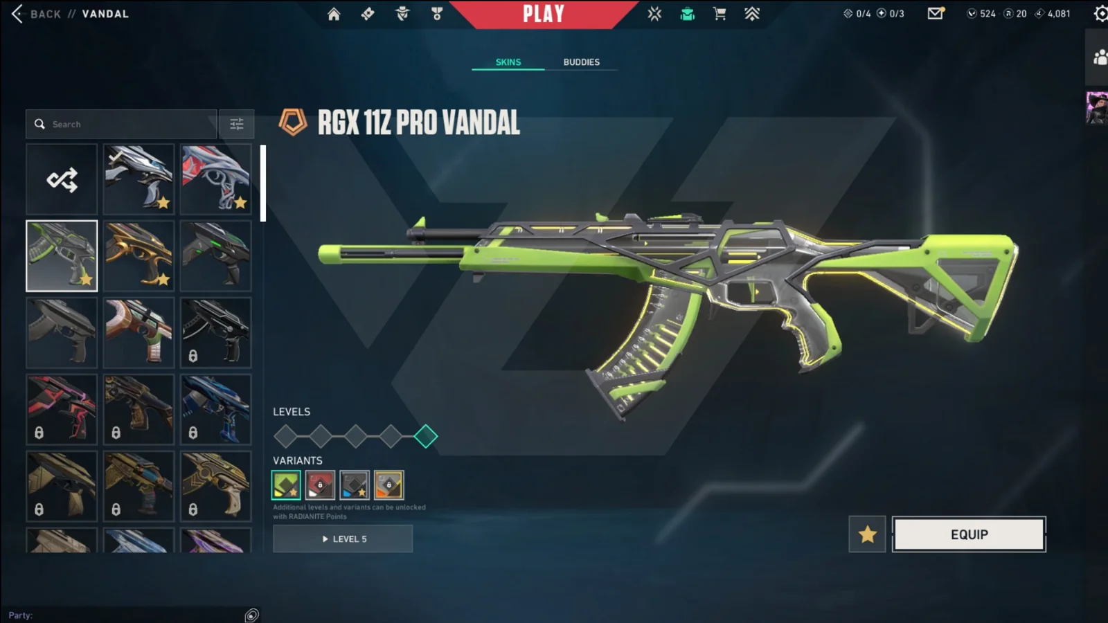 Diamond 2 Valorant account VAL-5159 screenshot 4