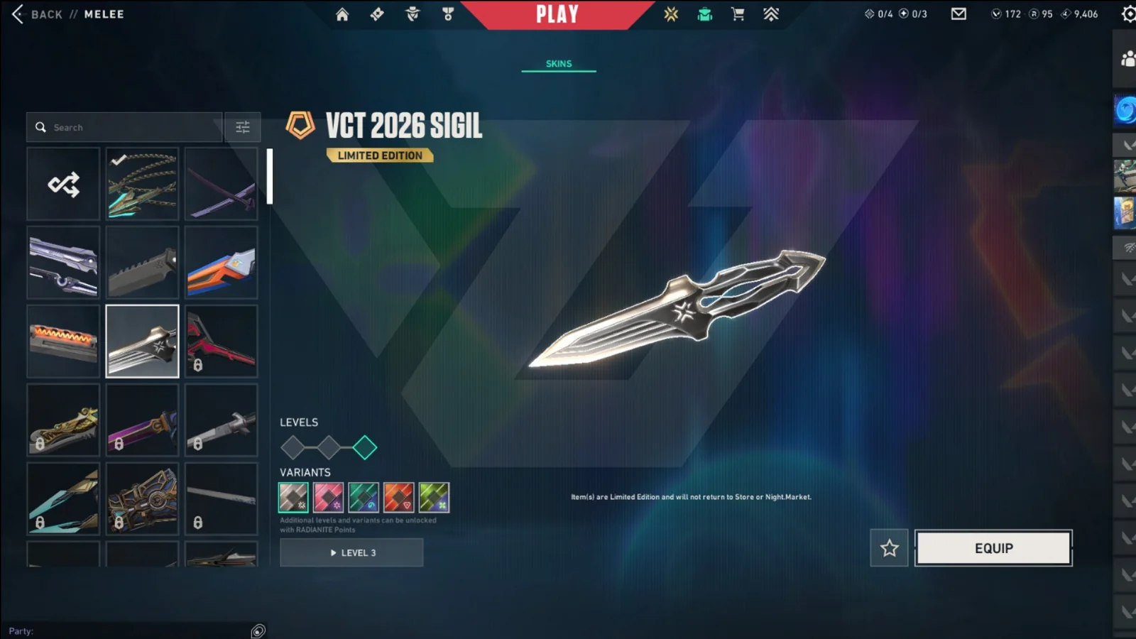 Platinum 3 Valorant account VAL-5276 screenshot 3