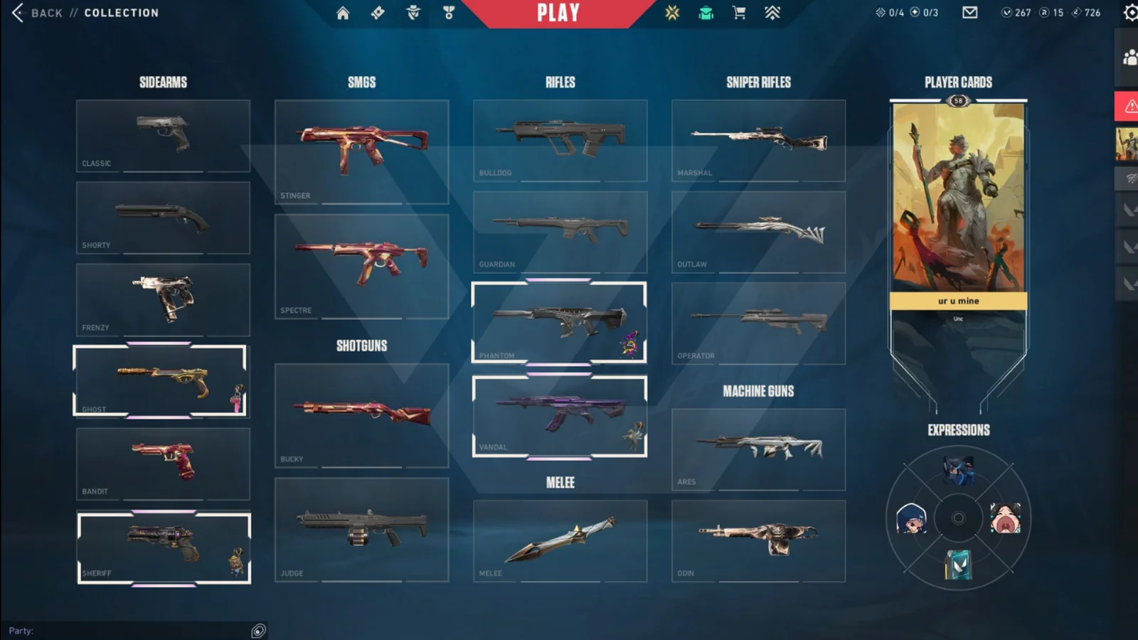 Platinum 1 Valorant account VAL-5267 screenshot 1