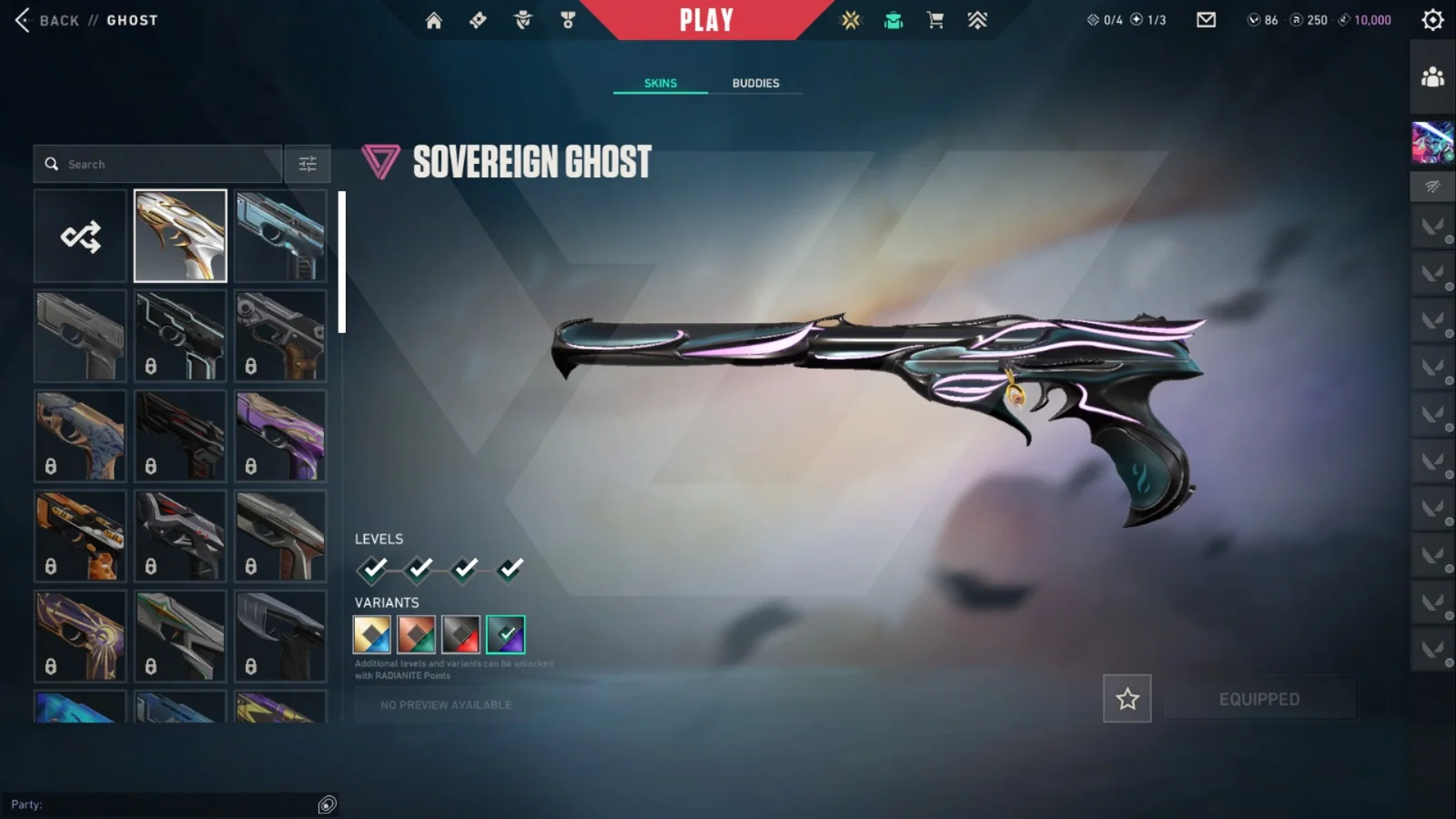 Platinum 1 Valorant account VAL-5294 screenshot 4