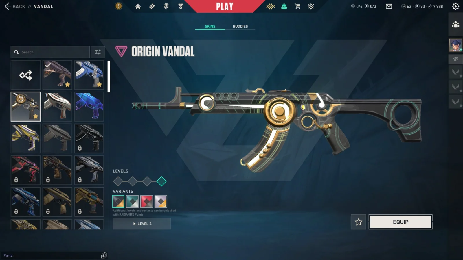 Gold 1 Valorant account VAL-5344 screenshot 4