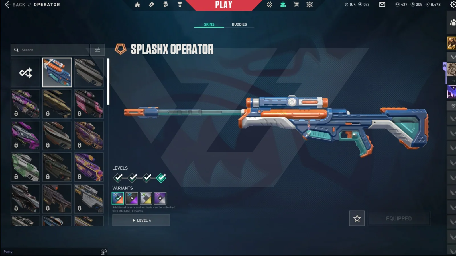 Platinum 1 Valorant account VAL-5017 screenshot 4