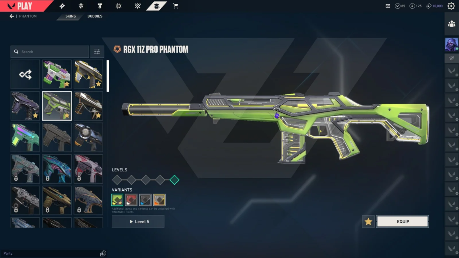 Platinum 1 Valorant account VAL-5616 screenshot 8