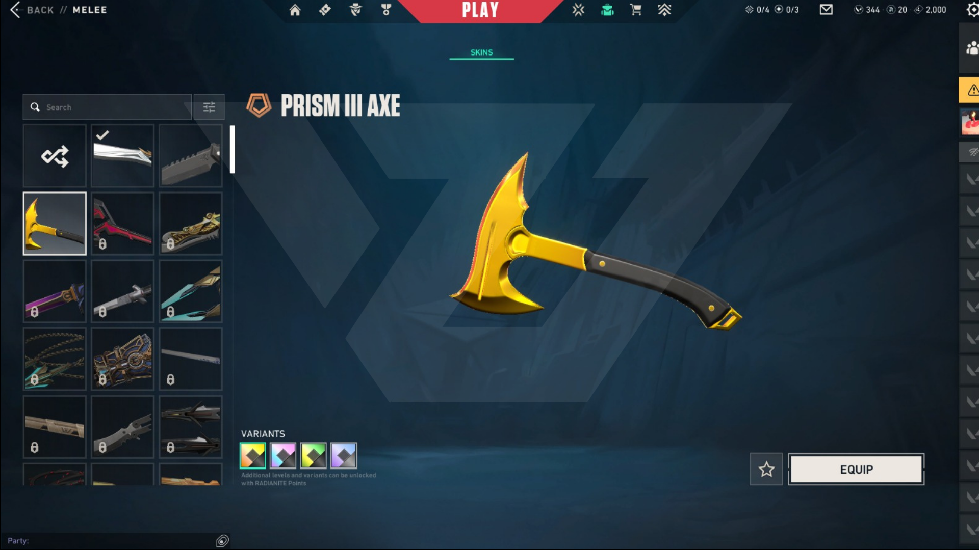 Platinum 1 Valorant account VAL-2448 screenshot 2