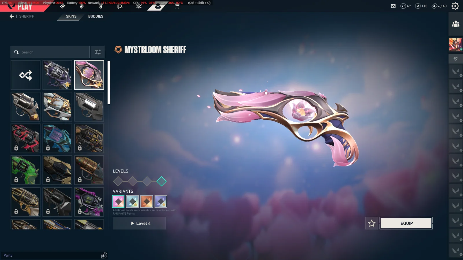 Diamond 2 Valorant account VAL-5715 screenshot 2