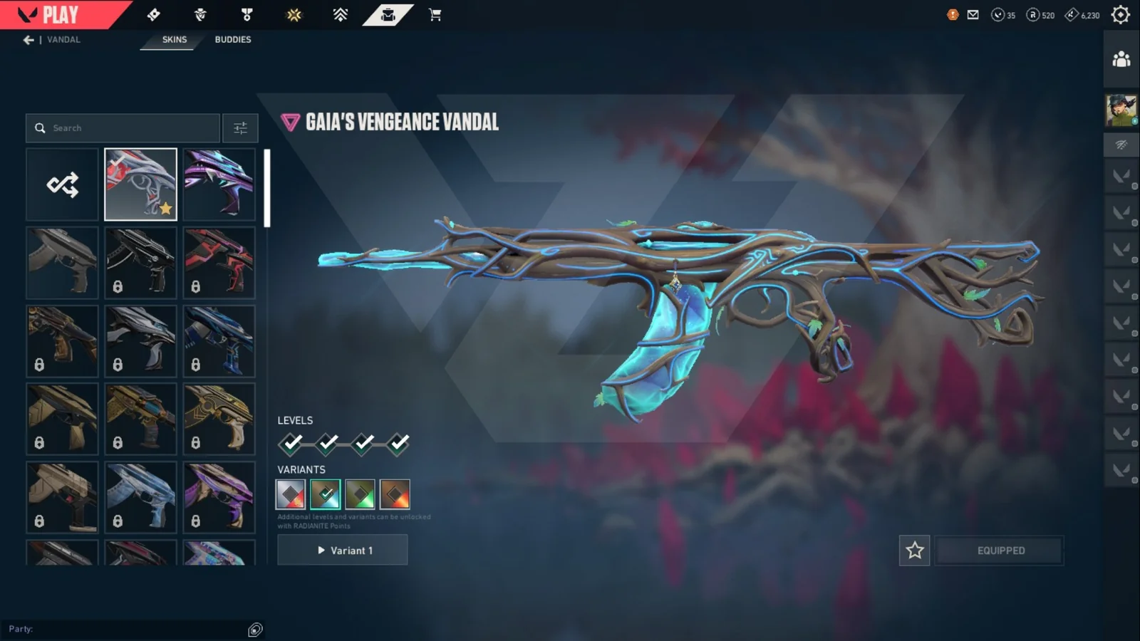 Gold 1 Valorant account VAL-5663 screenshot 3