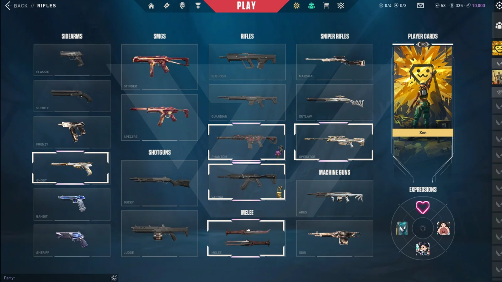 Gold 1 Valorant account VAL-5280 screenshot 1
