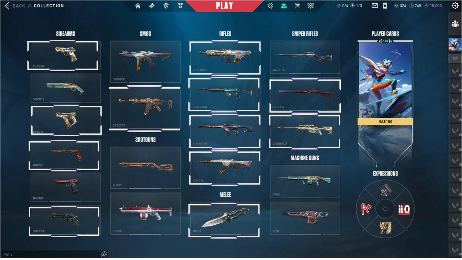 Diamond 1 Valorant account VAL-1850 screenshot 1