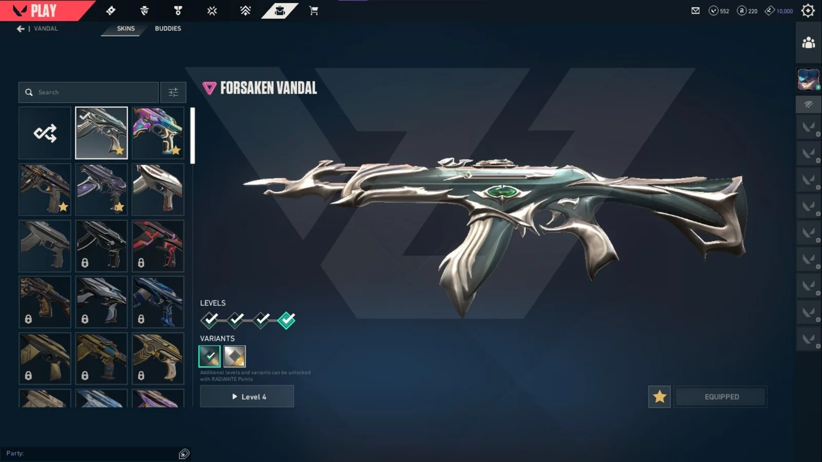Platinum 1 Valorant account VAL-5627 screenshot 6