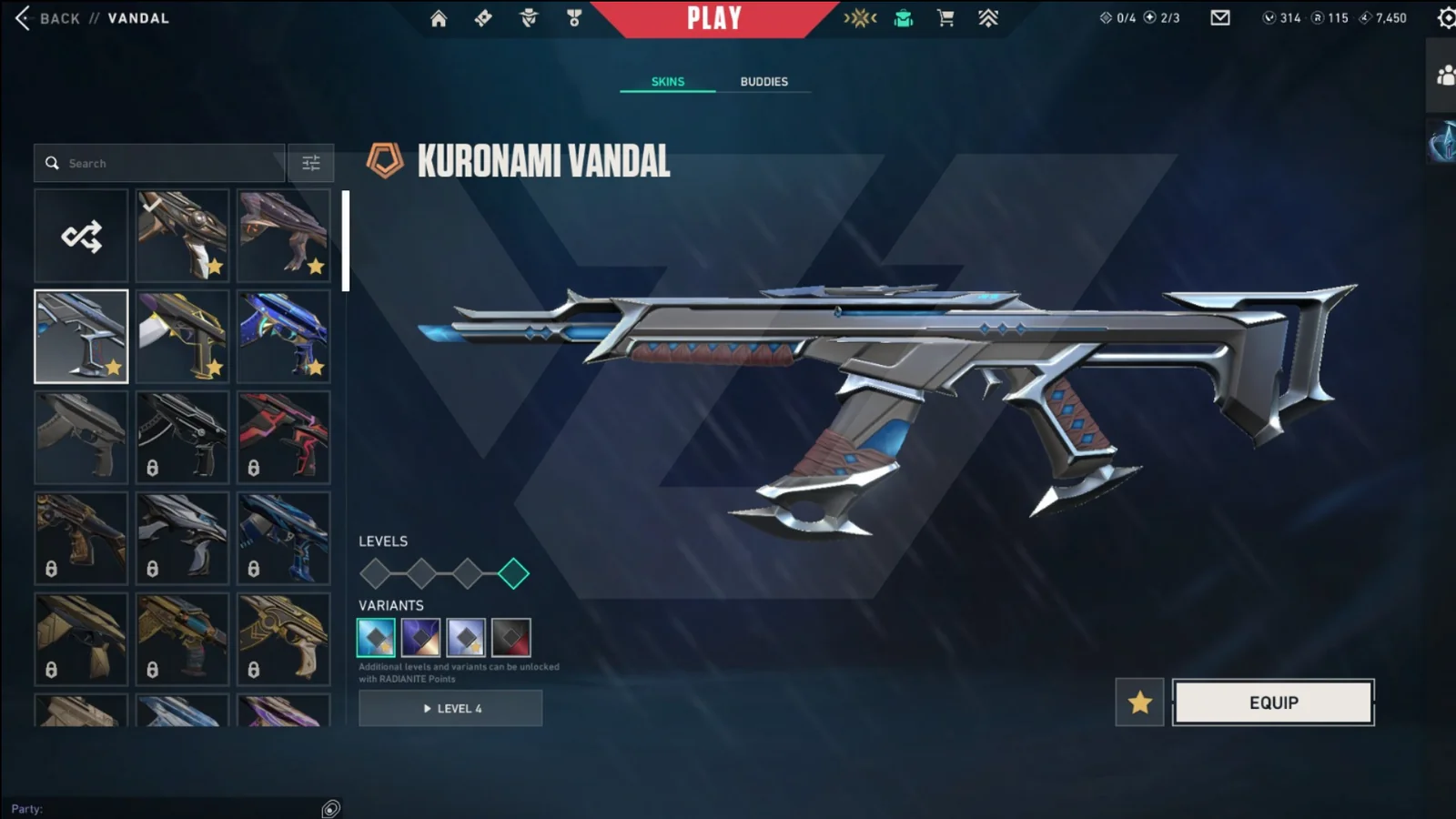 Diamond 2 Valorant account VAL-5264 screenshot 5