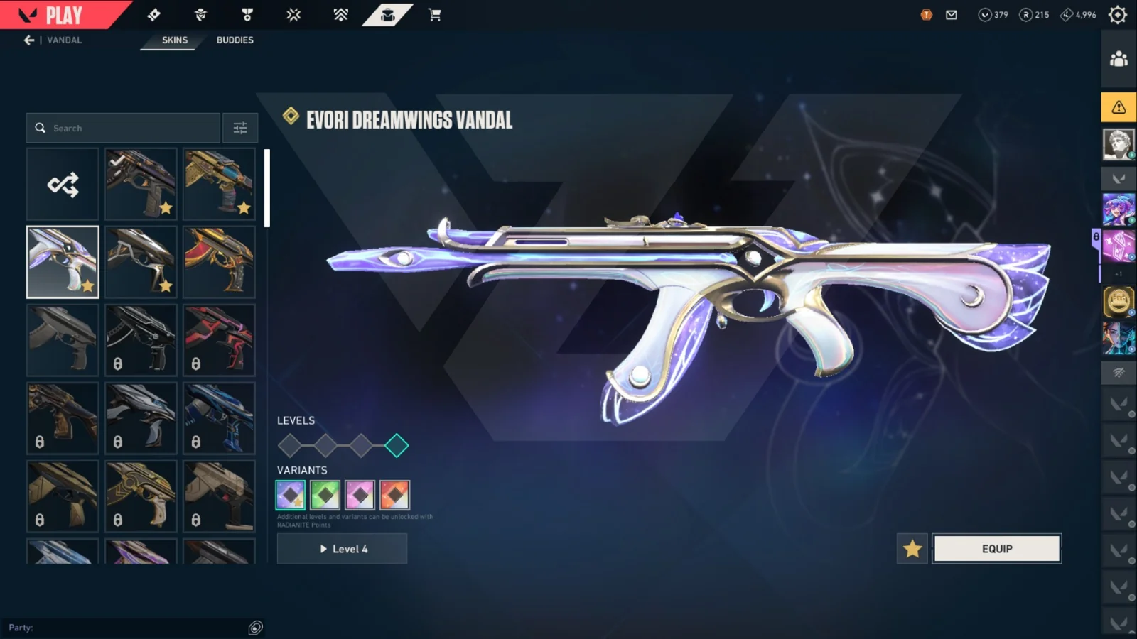Platinum 3 Valorant account VAL-5567 screenshot 6