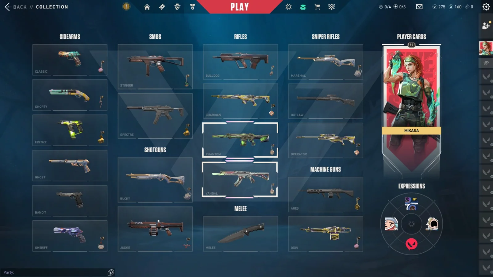 Unrated Valorant account VAL-5300 screenshot 1