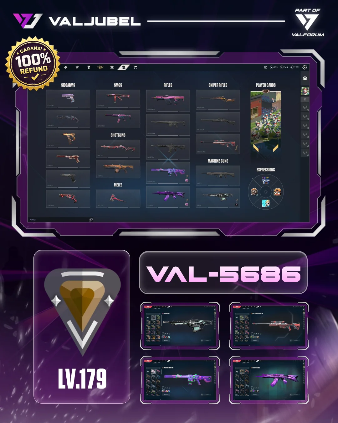 Bronze 2 Valorant account VAL-5686 screenshot 1