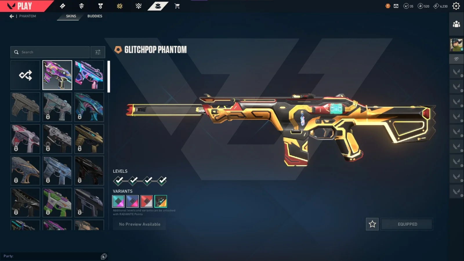 Gold 1 Valorant account VAL-5663 screenshot 4