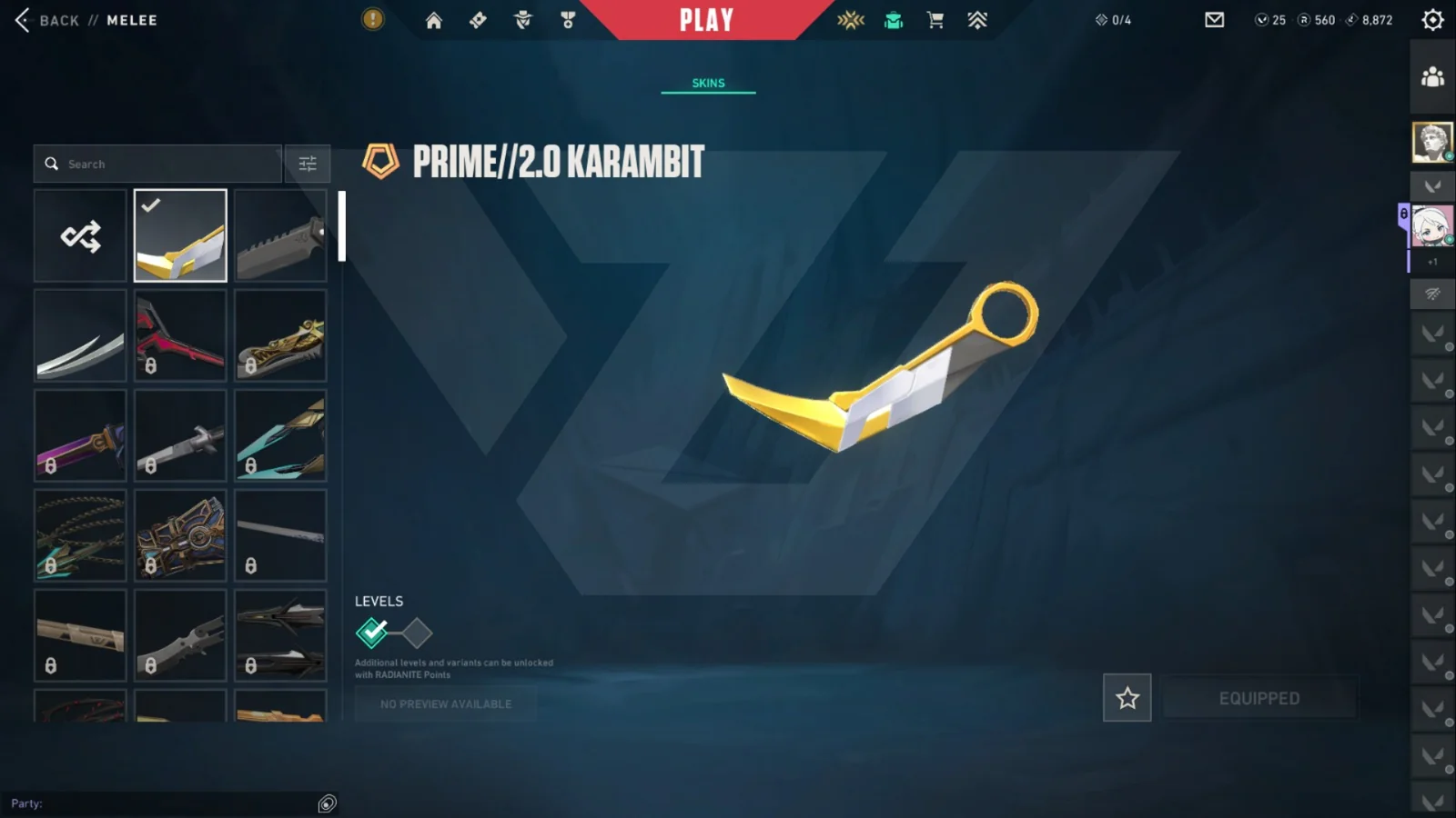 Gold 1 Valorant account VAL-5334 screenshot 2