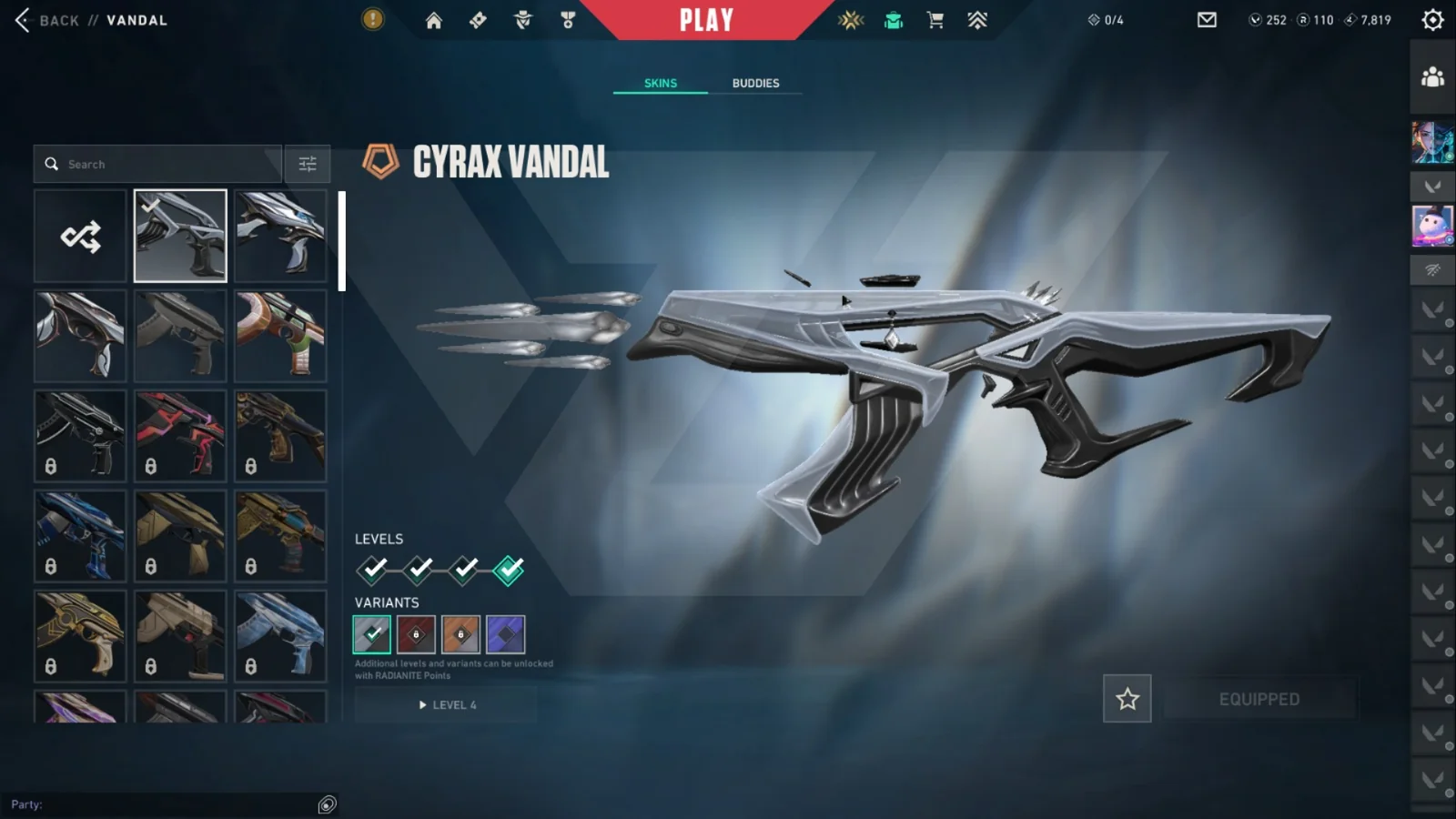 Gold 1 Valorant account VAL-5302 screenshot 4