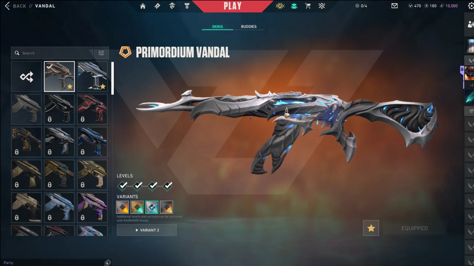 Gold 1 Valorant account VAL-5227 screenshot 2