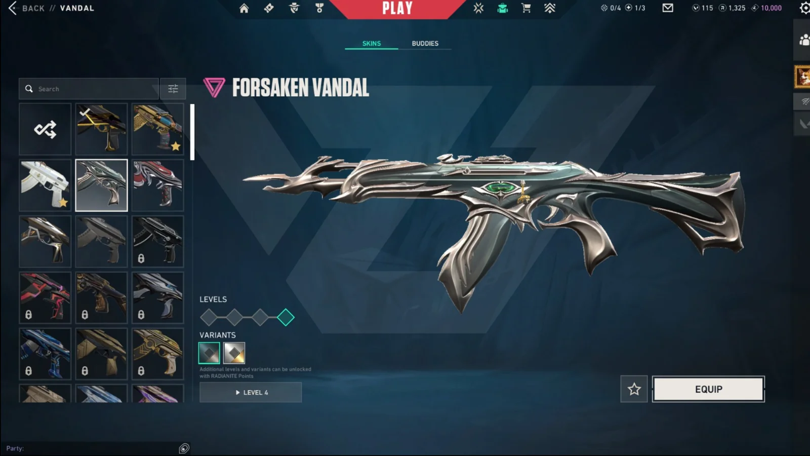 Platinum 2 Valorant account VAL-5036 screenshot 4