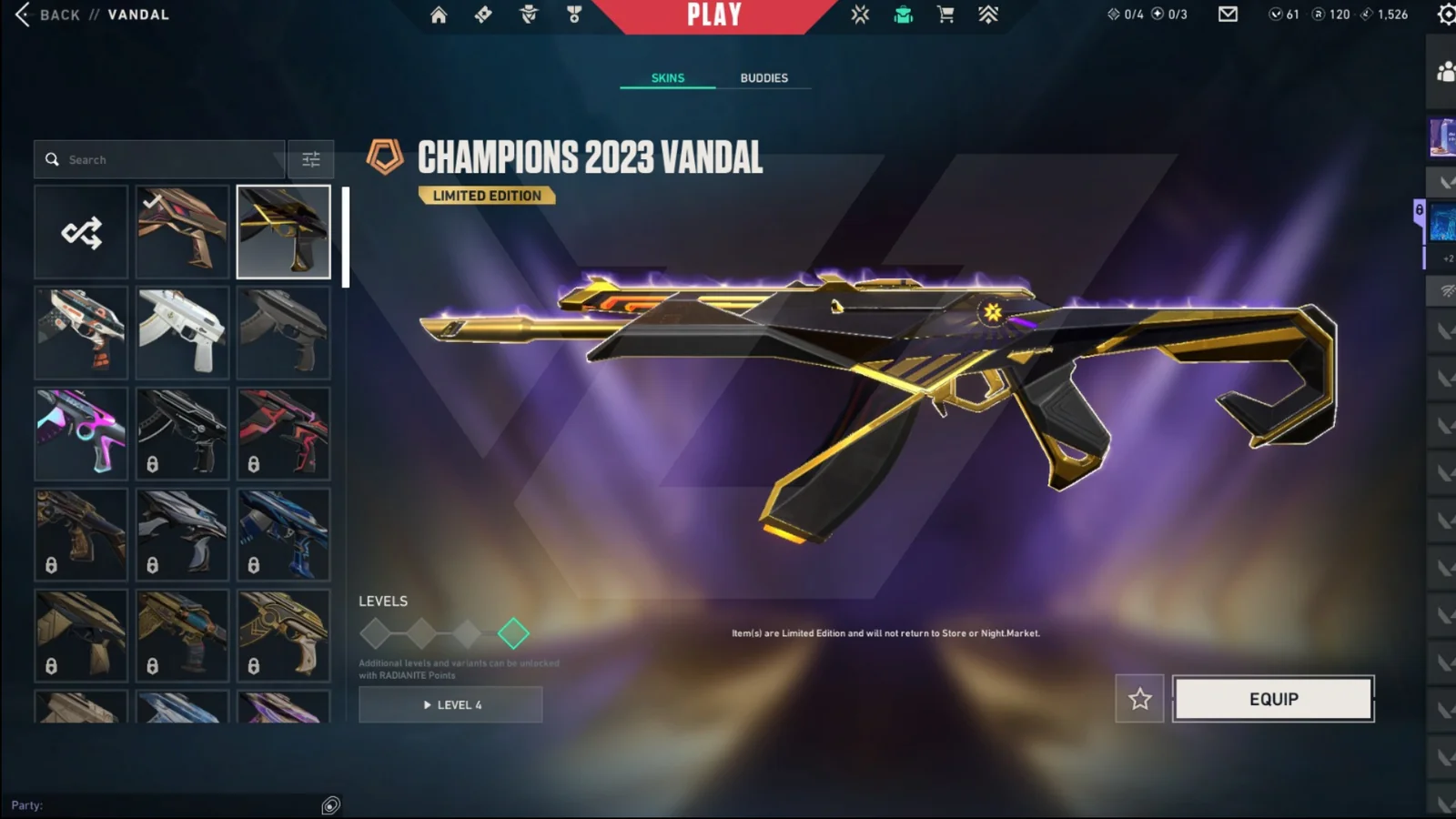 Platinum 1 Valorant account VAL-5012 screenshot 5