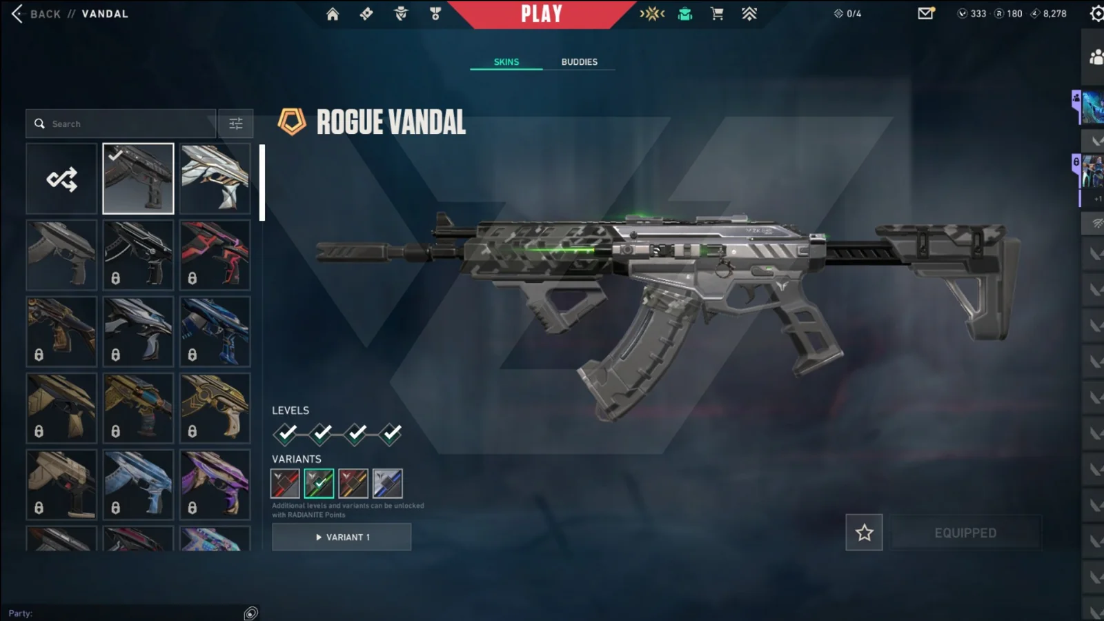 Diamond 3 Valorant account VAL-5225 screenshot 2