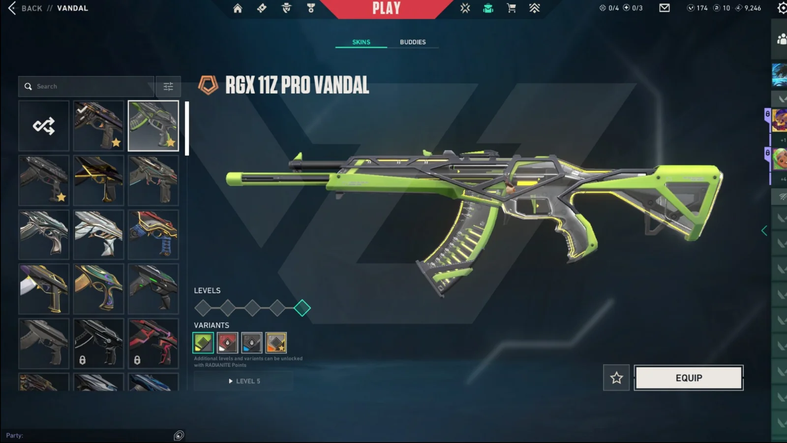 Platinum 1 Valorant account VAL-5039 screenshot 8