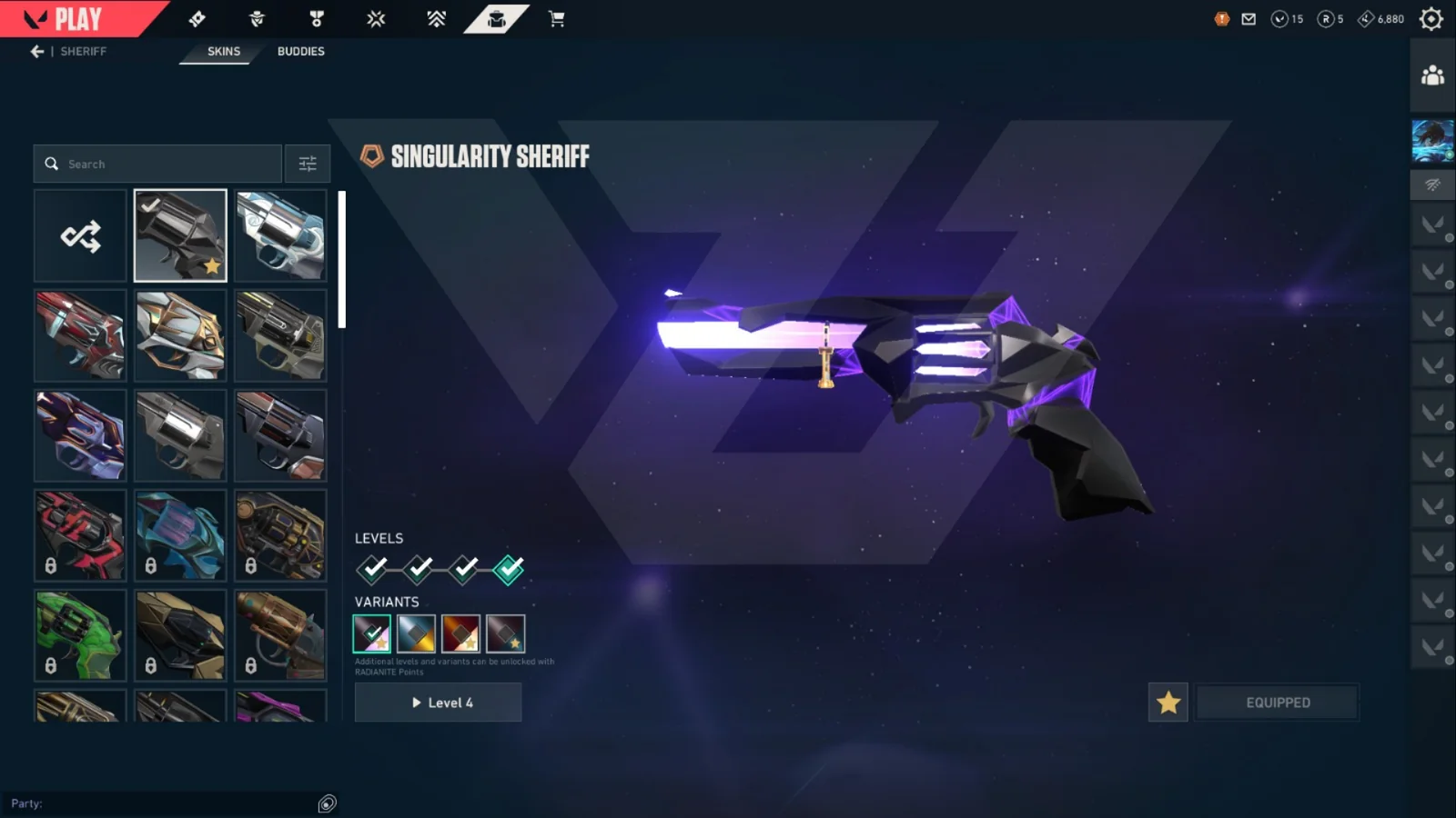 Platinum 3 Valorant account VAL-5638 screenshot 7