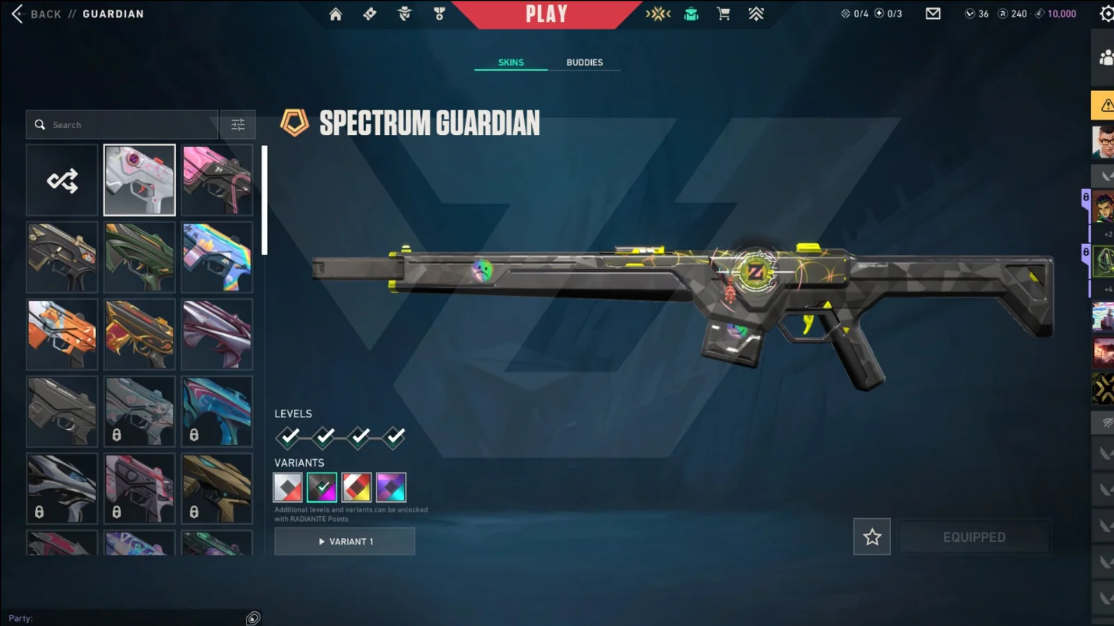 Gold 1 Valorant account VAL-5207 screenshot 5