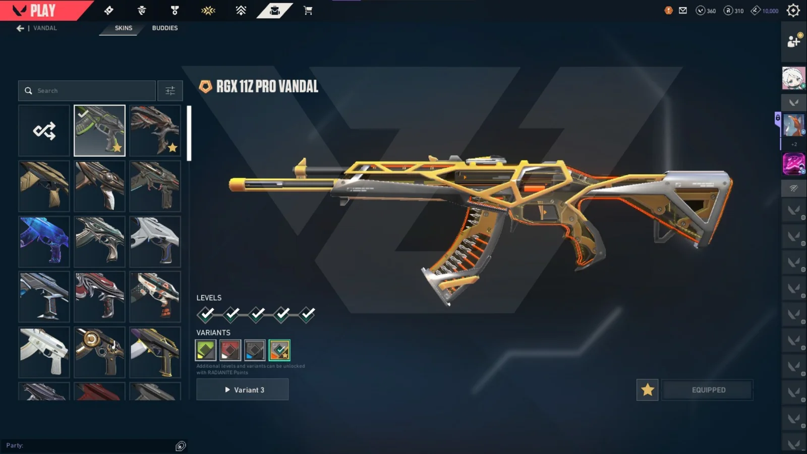 Platinum 1 Valorant account VAL-5668 screenshot 5