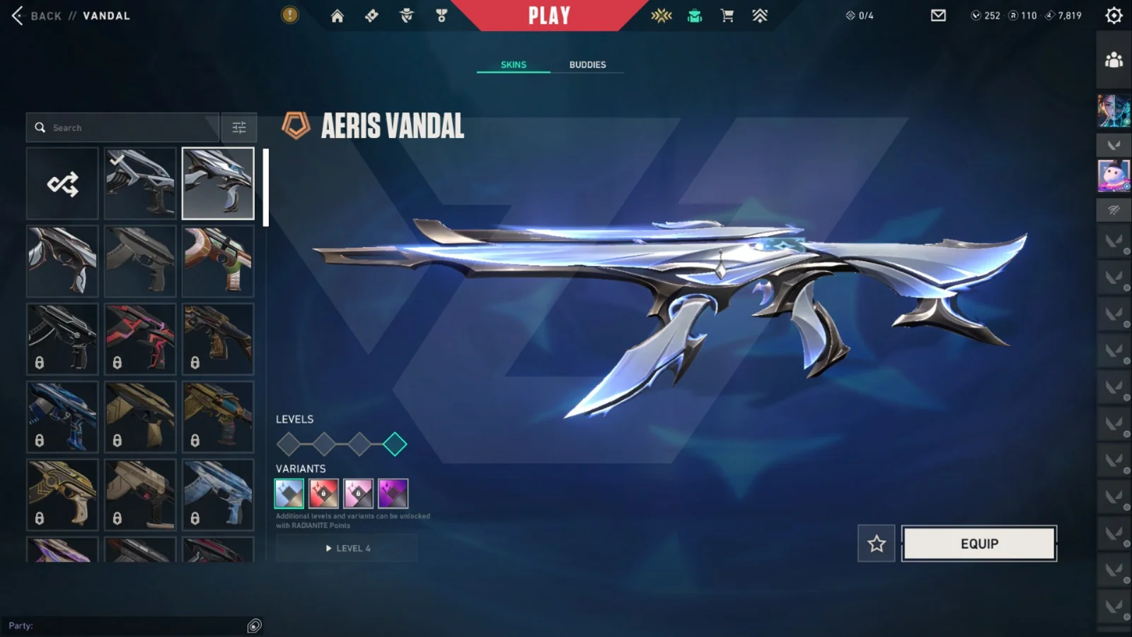 Gold 1 Valorant account VAL-5302 screenshot 3