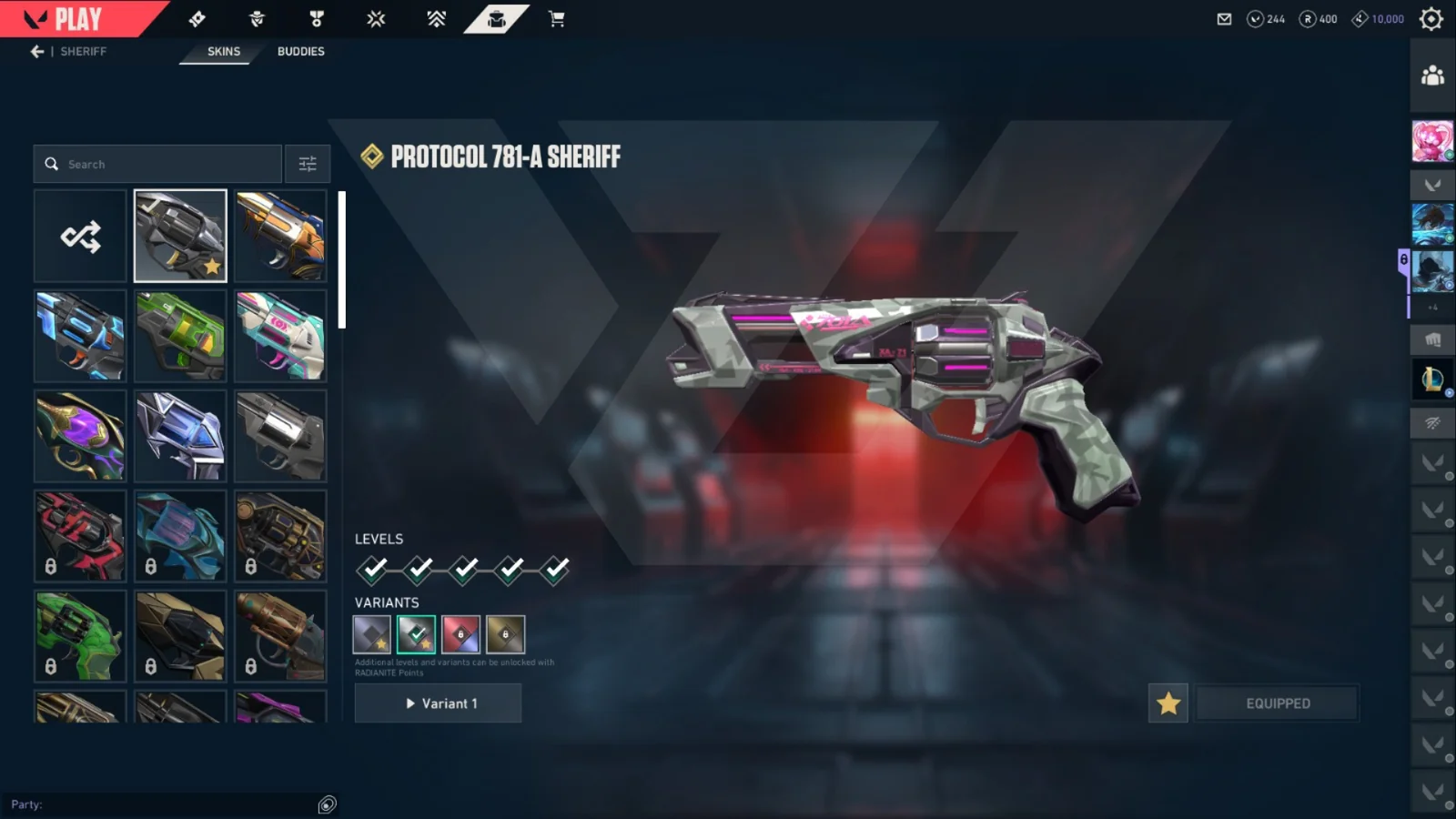 Platinum 1 Valorant account VAL-5613 screenshot 14