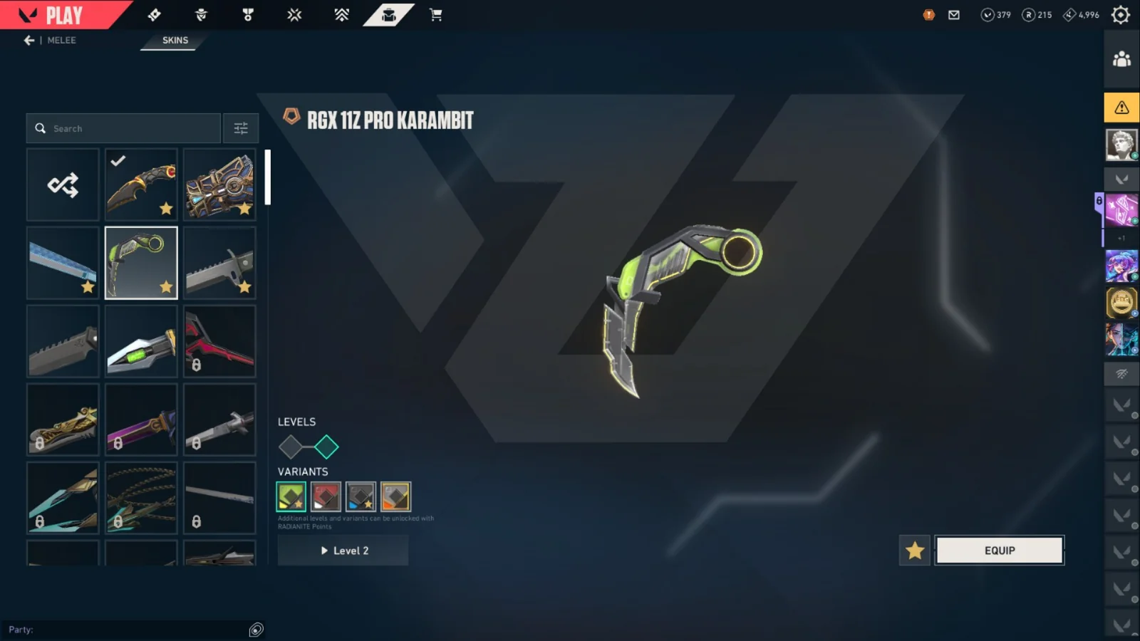 Platinum 3 Valorant account VAL-5567 screenshot 3