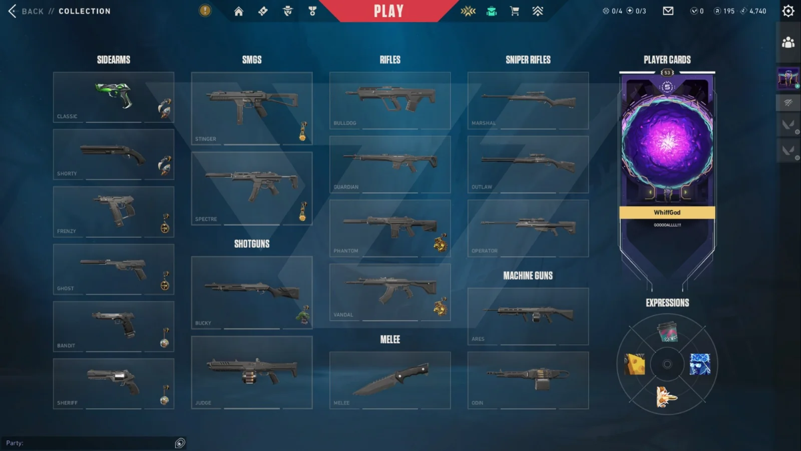 Unrated Valorant account VAL-5308 screenshot 1