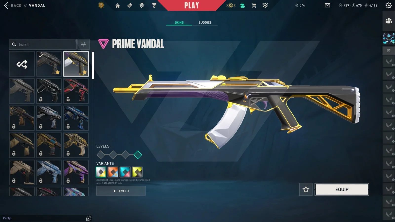 Platinum 3 Valorant account VAL-5333 screenshot 2
