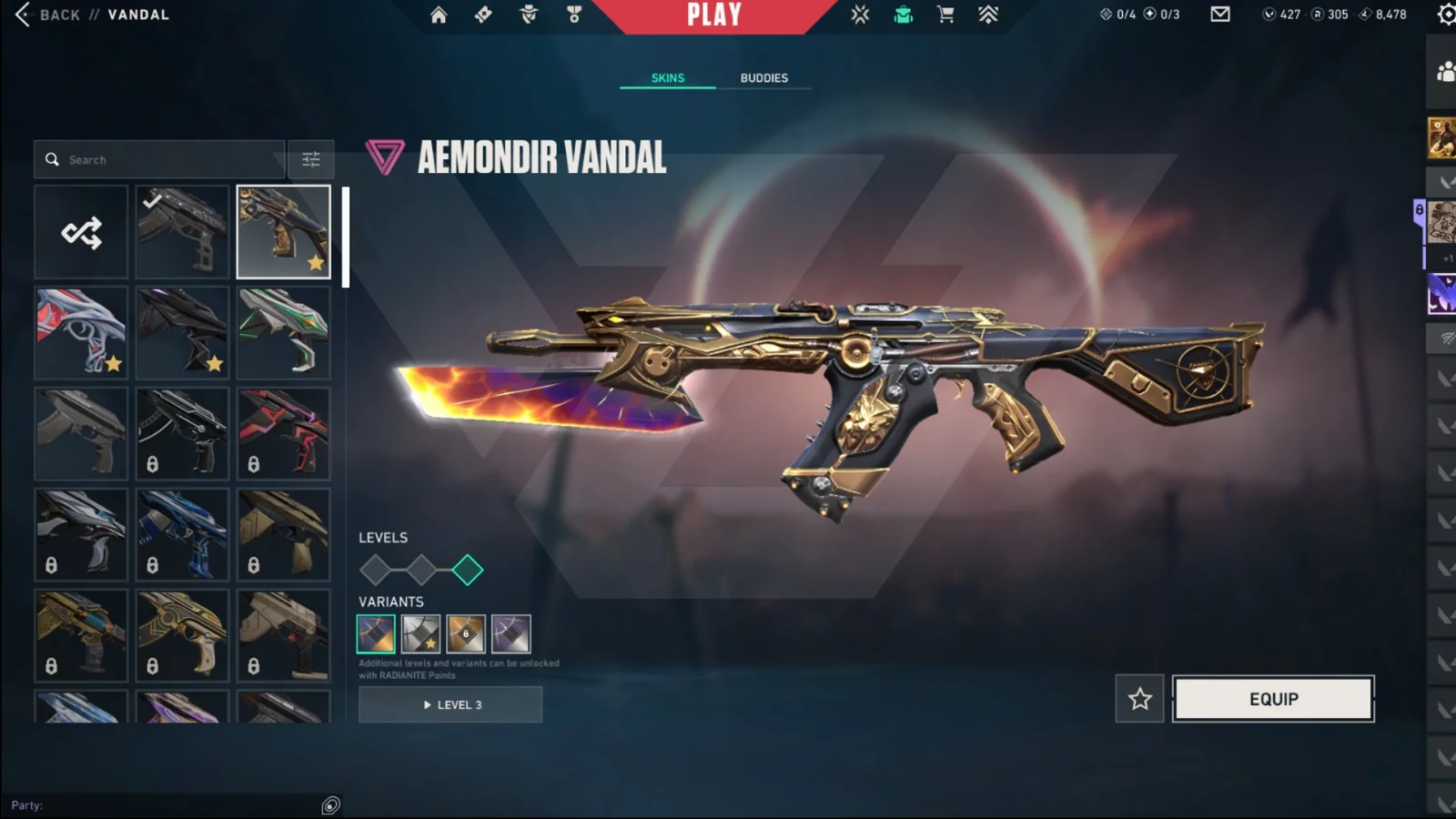 Platinum 1 Valorant account VAL-5017 screenshot 8