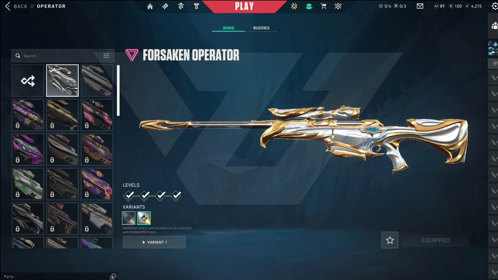 Unrated Valorant account VAL-5250 screenshot 4