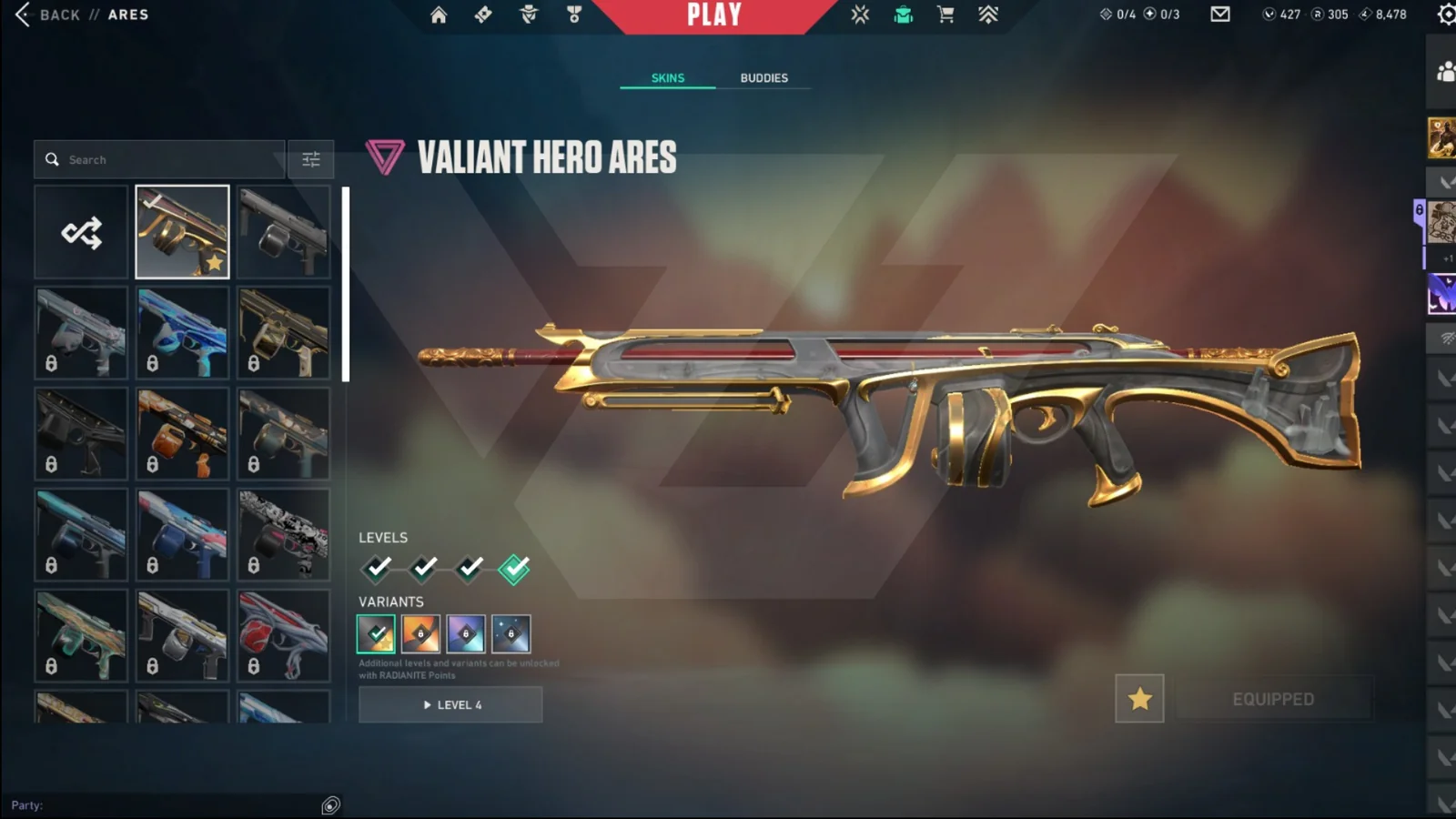 Platinum 1 Valorant account VAL-5017 screenshot 3