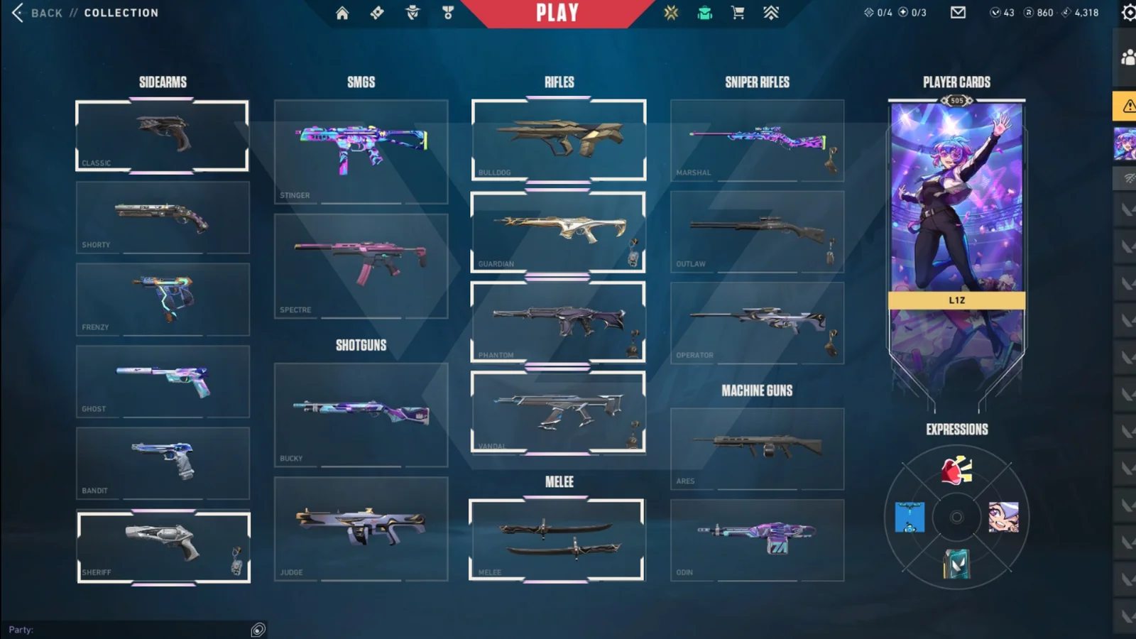 Diamond 2 Valorant account VAL-5194 screenshot 1
