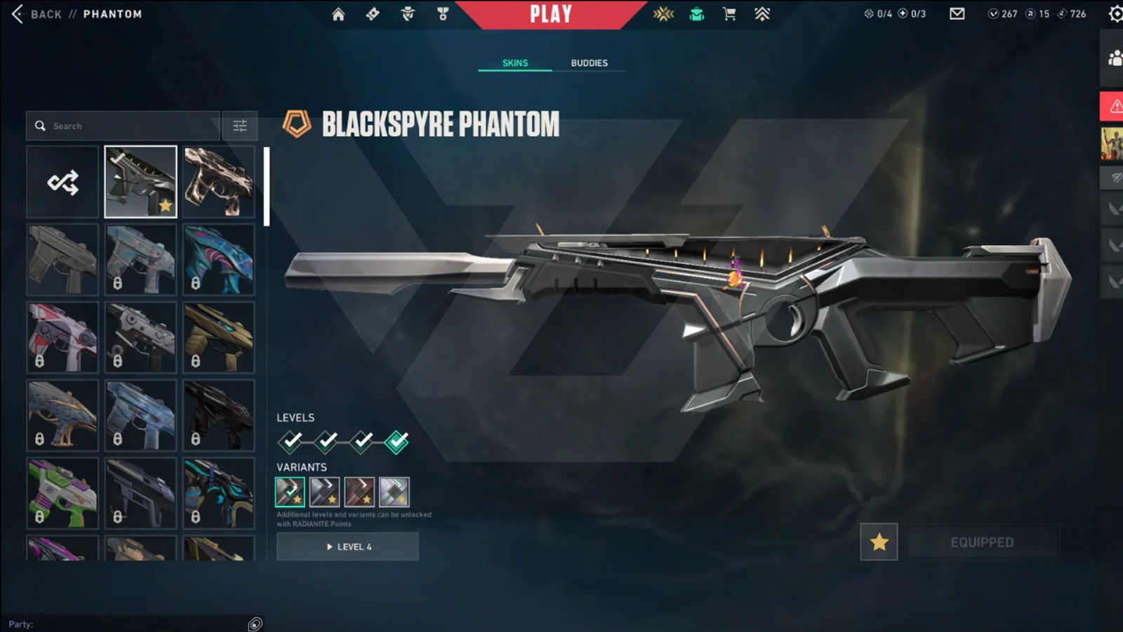 Platinum 1 Valorant account VAL-5267 screenshot 2