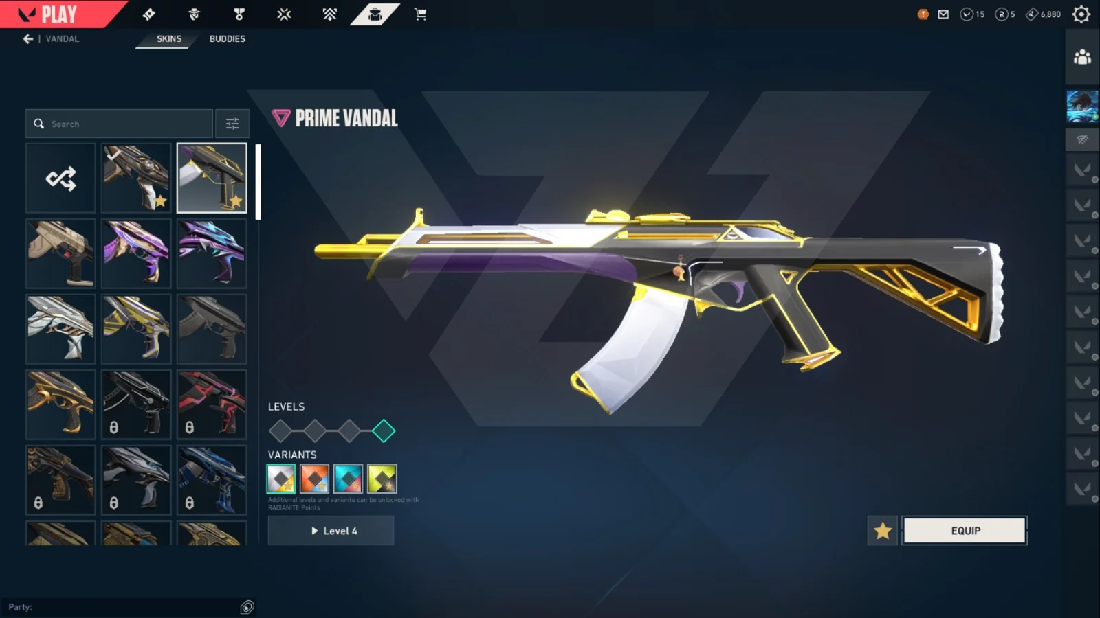 Platinum 3 Valorant account VAL-5638 screenshot 4