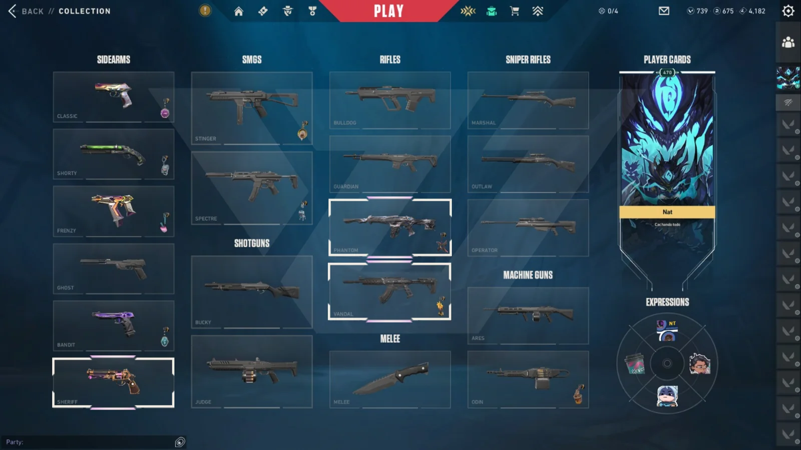 Platinum 3 Valorant account VAL-5333 screenshot 1
