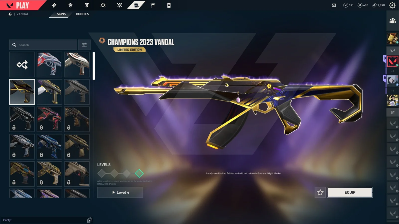 Platinum 3 Valorant account VAL-5534 screenshot 2